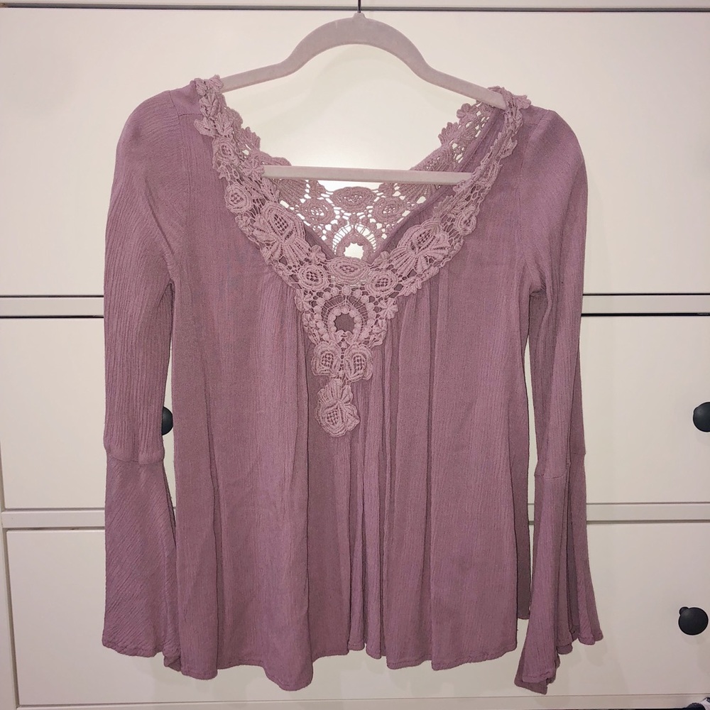 Boho Bell Sleeve Blouse